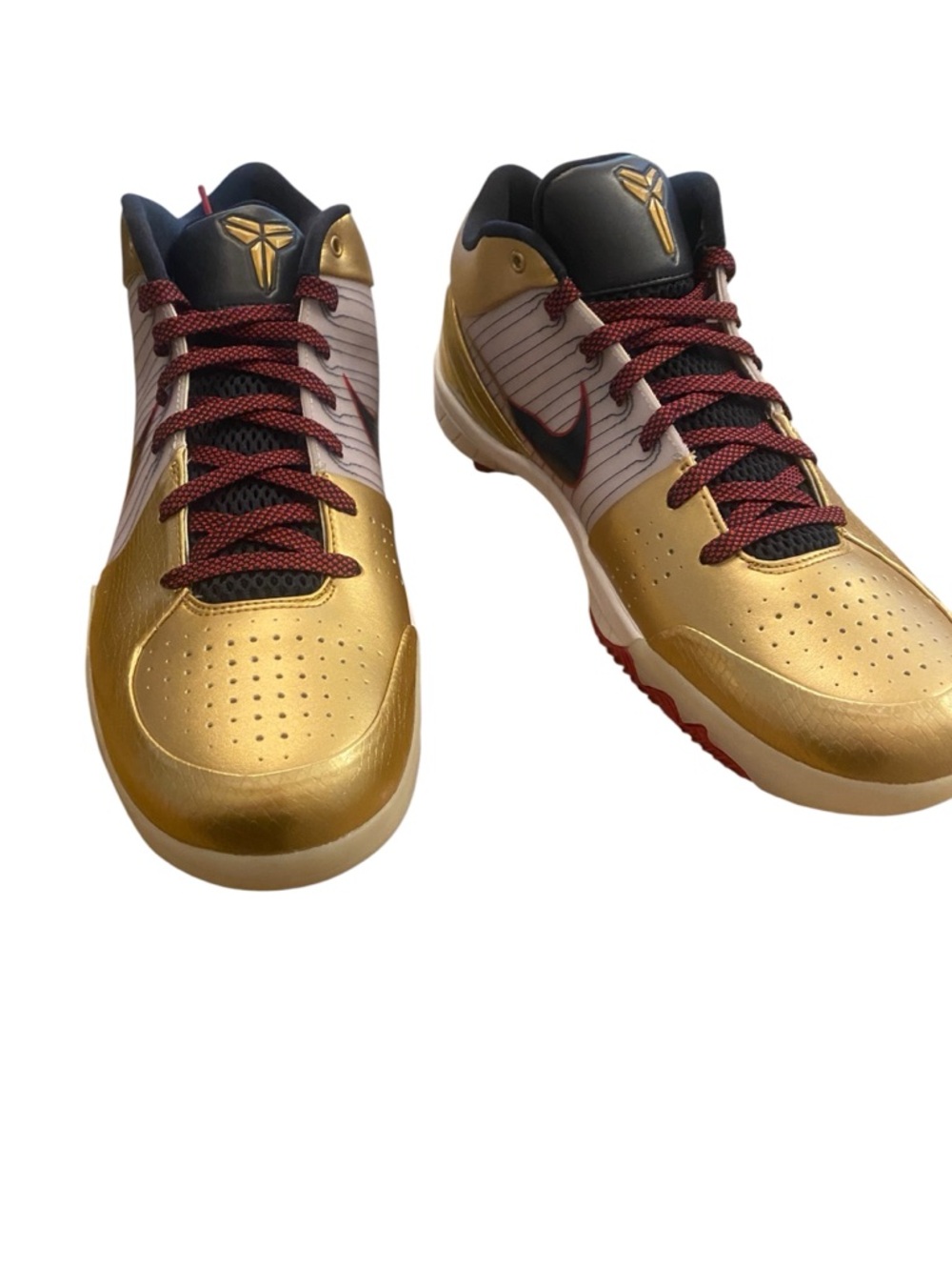 Nike Kobe 4 Protro Gold Metal Athletic Basketball Sneakers New & box size 14 - Picture 3 of 15